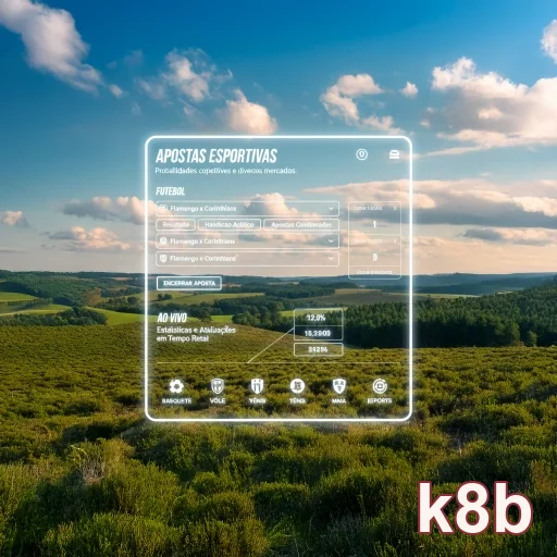 Ilustração de Experimente apostas esportivas com k8b e odds altas