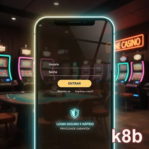 Ilustração de Explore os jogos VIP e slots do k8b com agilidade surpreendente