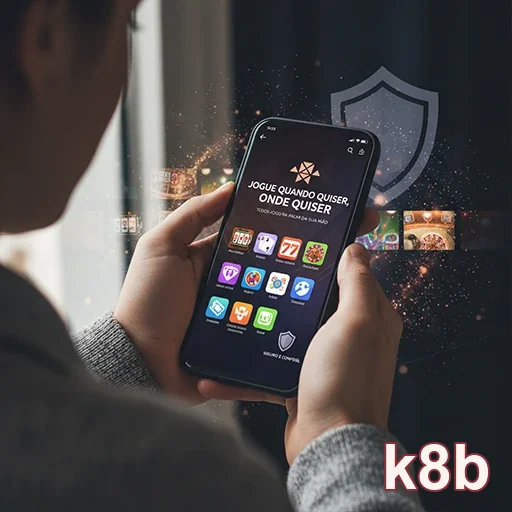 Ilustração de Explore os jogos VIP e slots do k8b com agilidade surpreendente