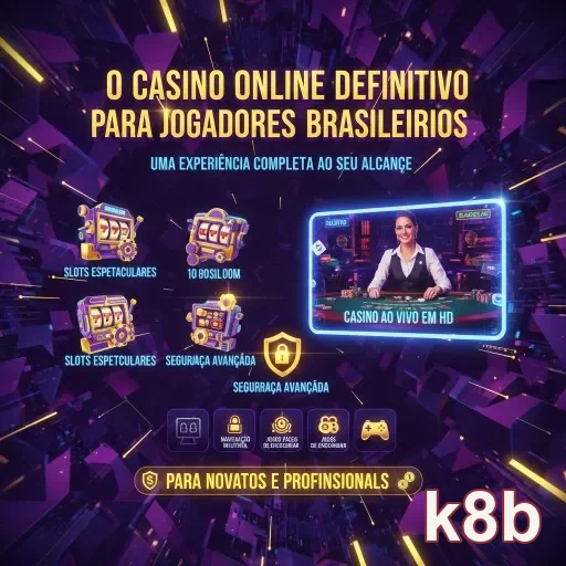 Ilustração de Acesse o cassino online k8b com login ágil e seguro
