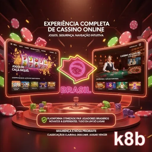 Ilustração de Explore a Segurança e a Confiança da k8b em Jogos VIP