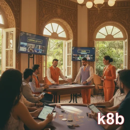 Ilustração de Explore a Segurança e a Confiança da k8b em Jogos VIP